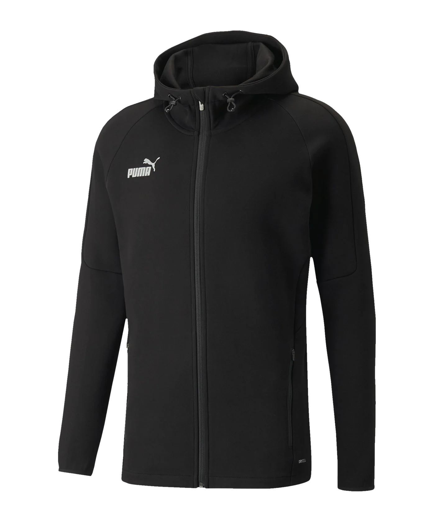 PUMA teamFINAL Casuals Kapuzenjacke Schwarz F03
