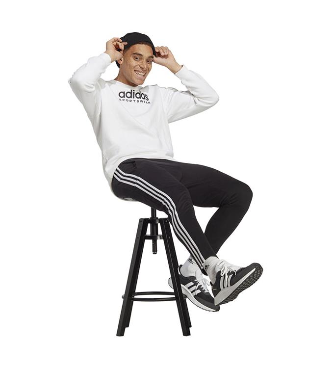 adidas Men 3-Stripes Single Jersey Joggingbroek