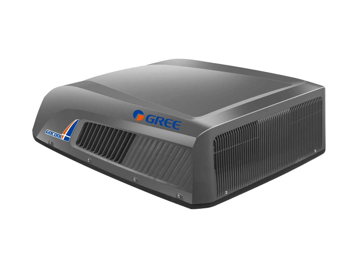Gree GoCool Plus 2600 watt dubbele rotor dakairco - Dark Grey