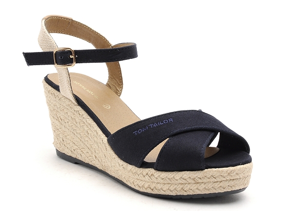 Tom tailor nu pieds talons femme 5390101 bleu