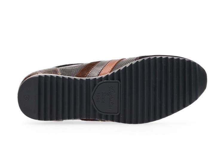 Australian Footwear Camaro leather Blue-Tan-Brown (SIX)