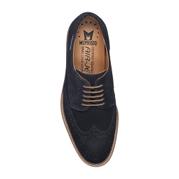 piers  Daim velours 9855 blue  Marine
