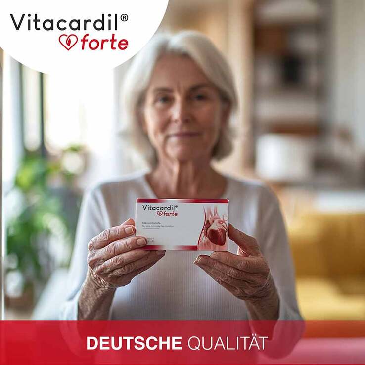 Vitacardil Forte mit Thiamin Kapseln , 120 St
