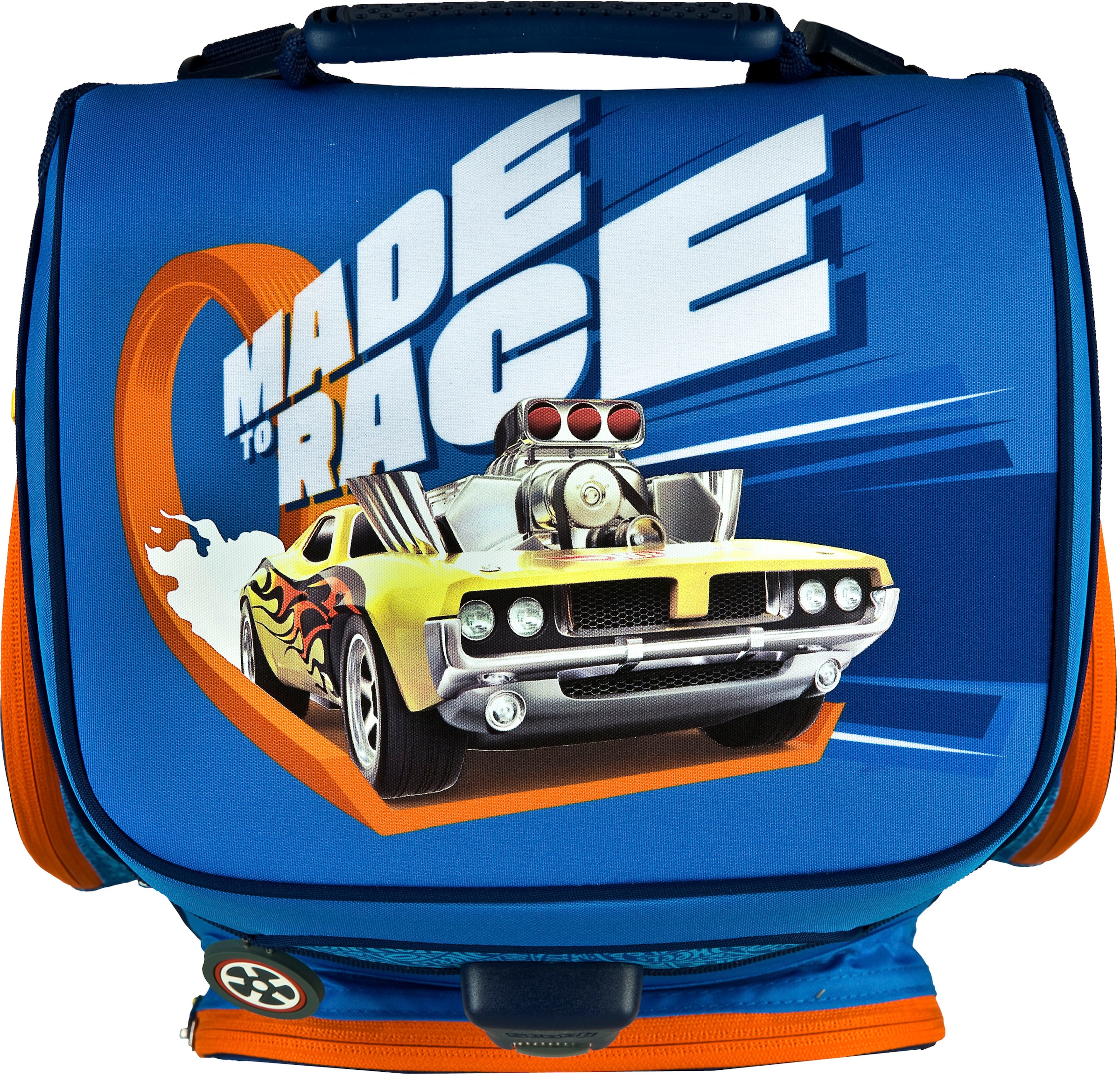 Scooli Schulranzen »EasyFit, Hot Wheels« Reflektoren