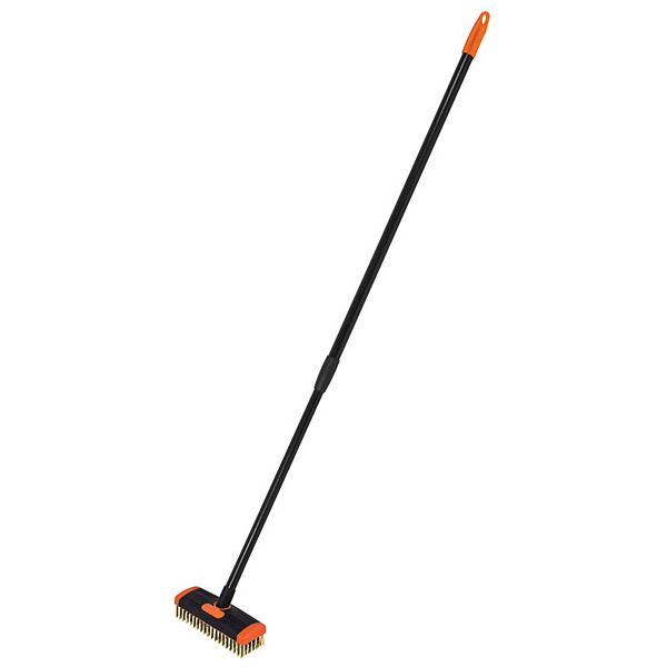 Bradas Kit de nettoyage à brosses métalliques, télescopique