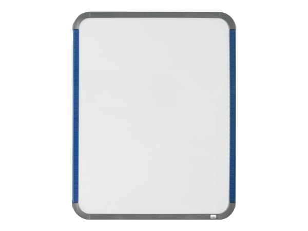 Nobo Slimline - Whiteboard - 360 x 280 mm - stål - magnetisk - sølv