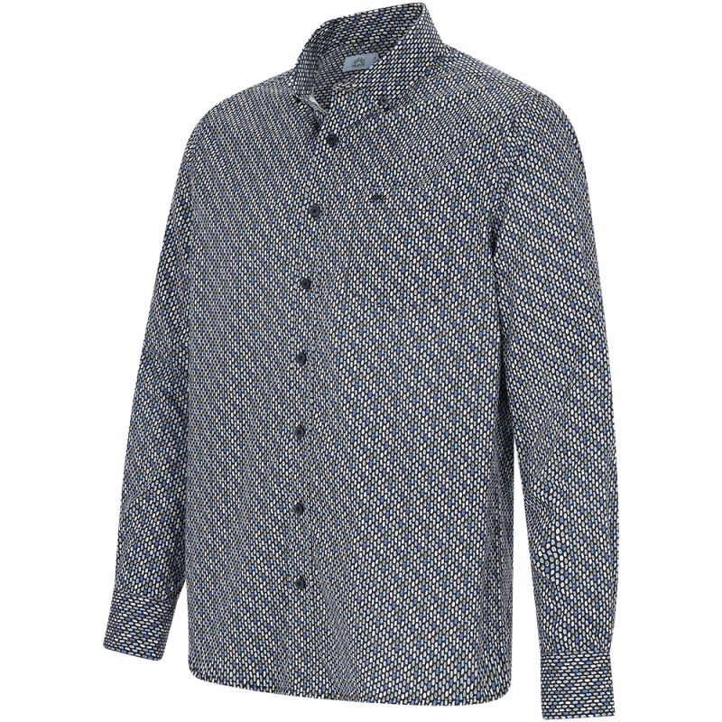 Veleste Tobias - Overhemd - Blauw - 2XL