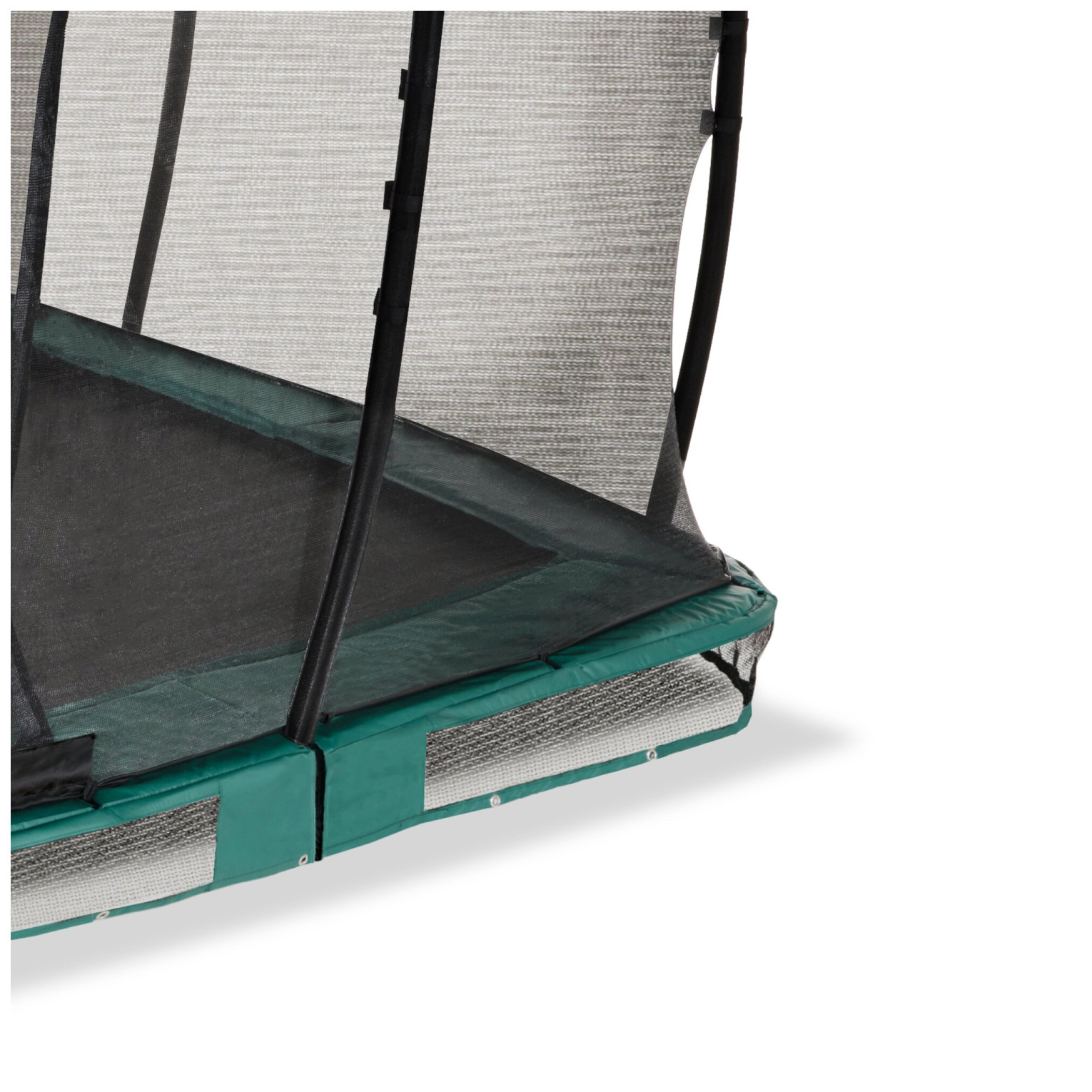 EXIT Allure Classic inground trampoline 244x427cm - groen