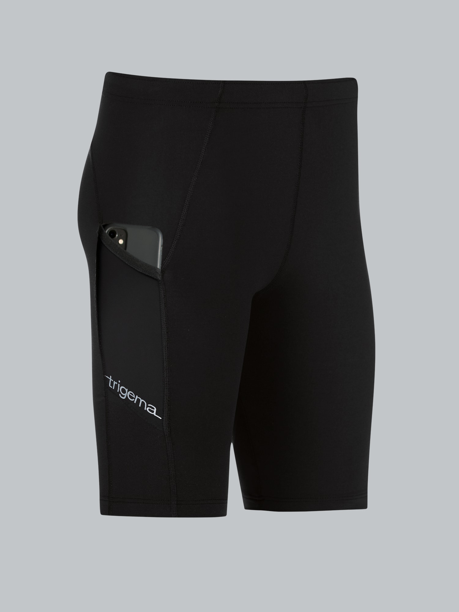 Sporthose mit Handytasche Schwarz