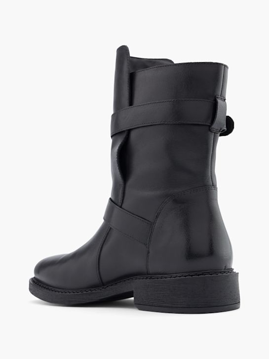 Catwalk Cowboy- & Bikerboot Schwarz