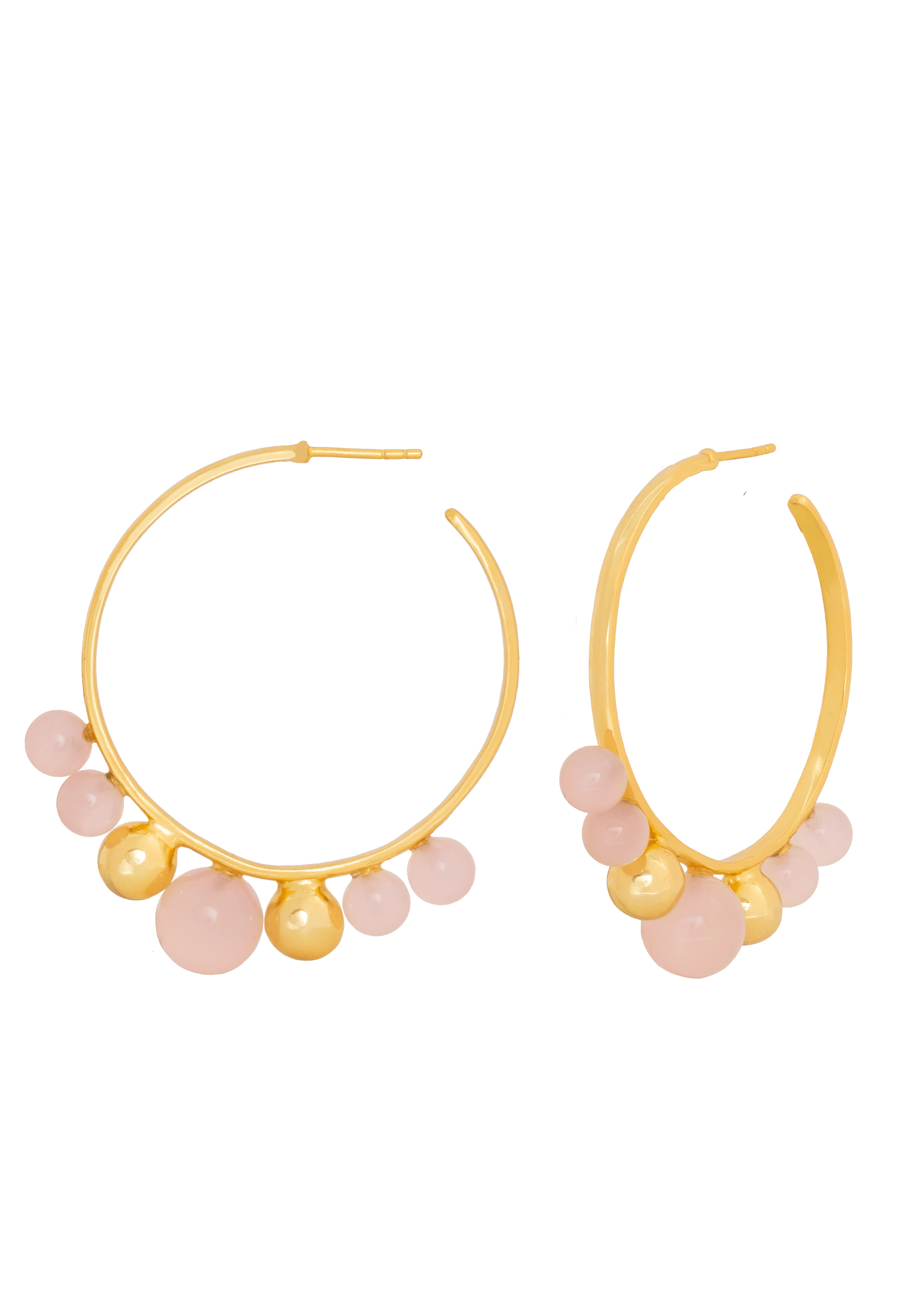 BOUCLES D'OREILLES ELARA ROSE - Boucles d'oreilles elara rose | Rose