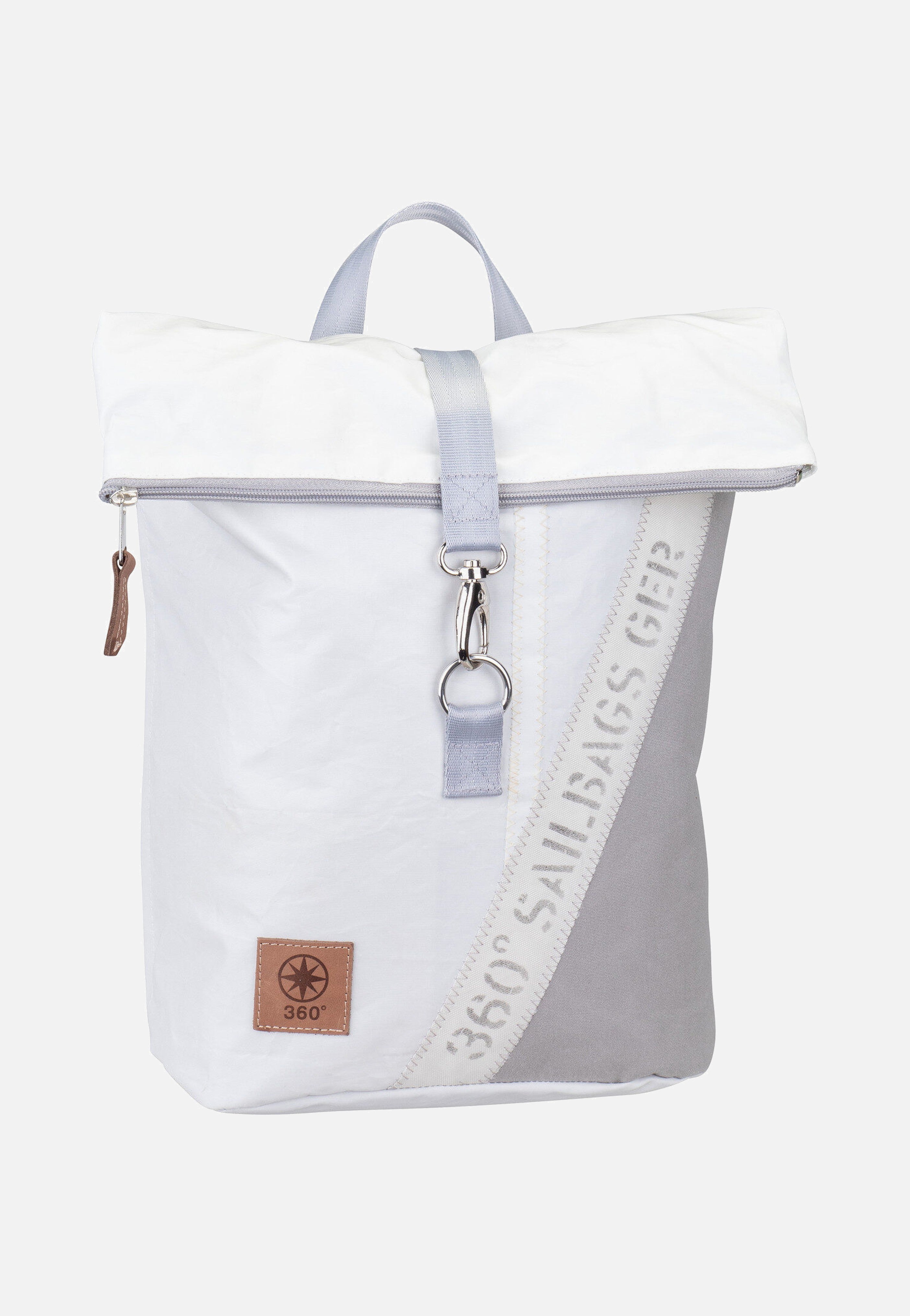 Möwe Stencil-Weiß/Grau - Rucksack