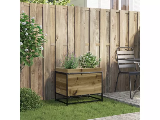 Jardinière 60x40x50 cm bois de pin imprégné