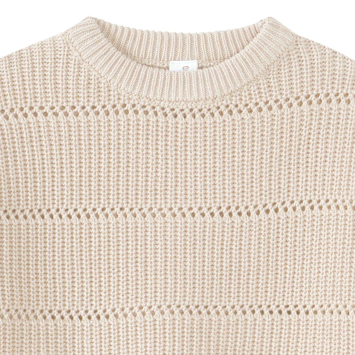 Topolino Mädchen Strickpullover in Unifarben beige