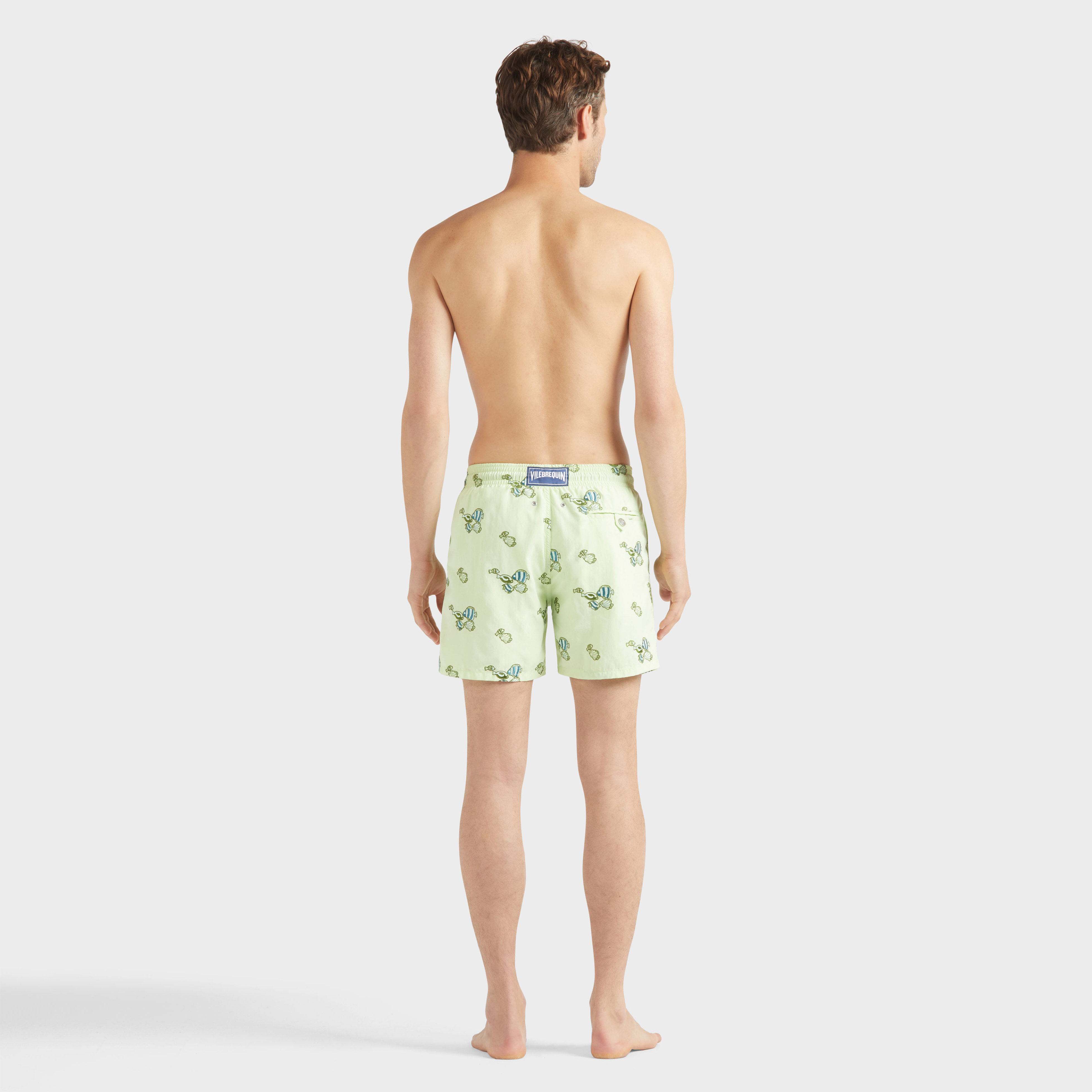 Maillot de bain homme brodé Fishy Vibes - Edition Limitée