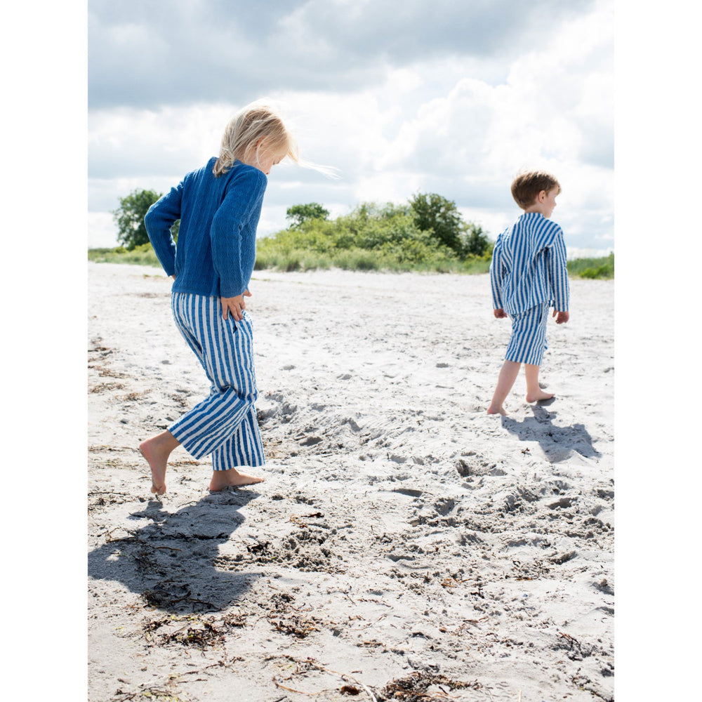 Køb Serendipity Azur Stripe Long Shorts