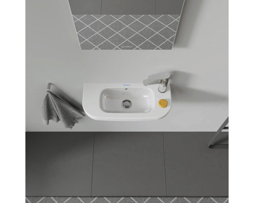 DURAVIT Handwastafel D-Code 50 cm wit 0706500008
