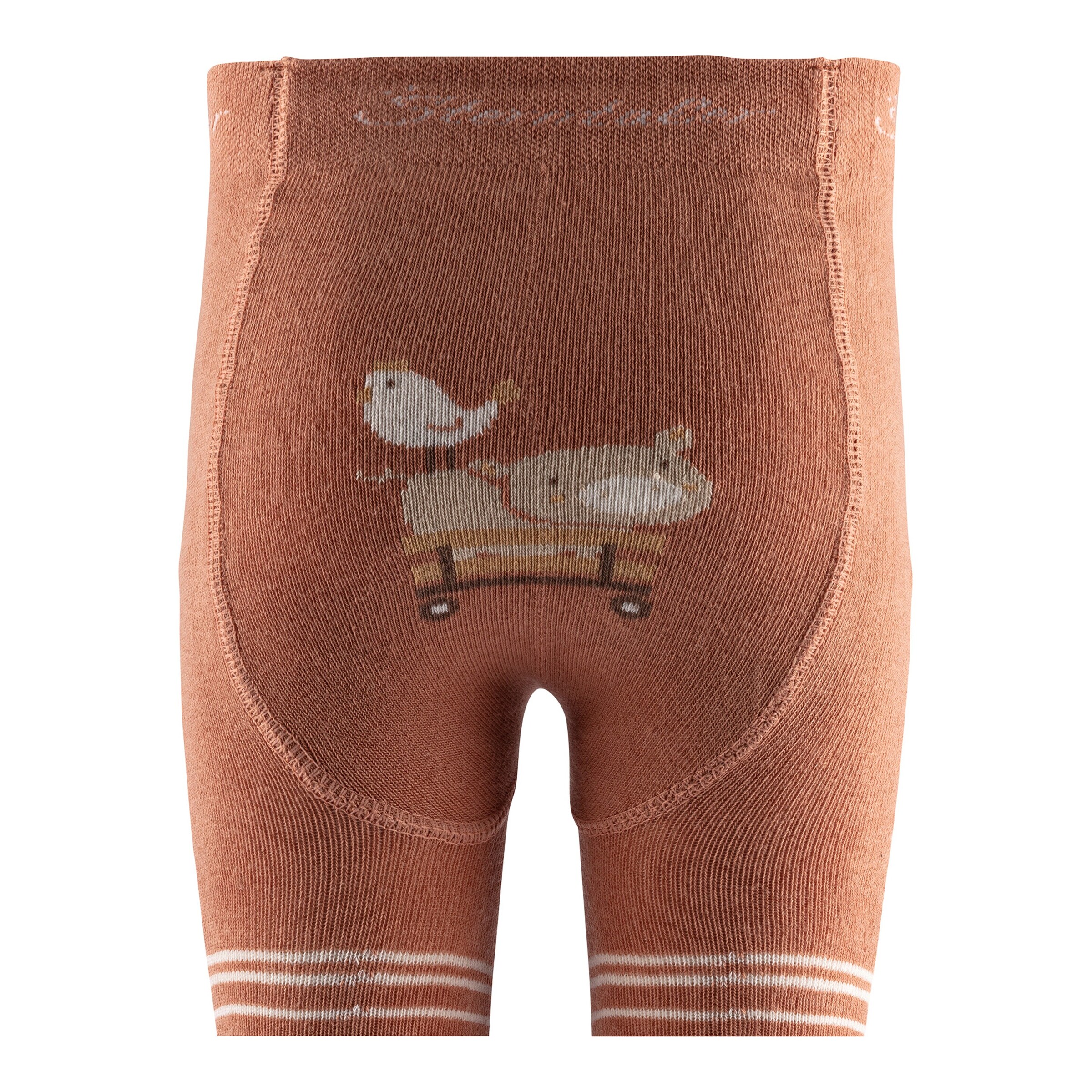 Sterntaler Krabbelstrumpfhose Tiere braun/natur