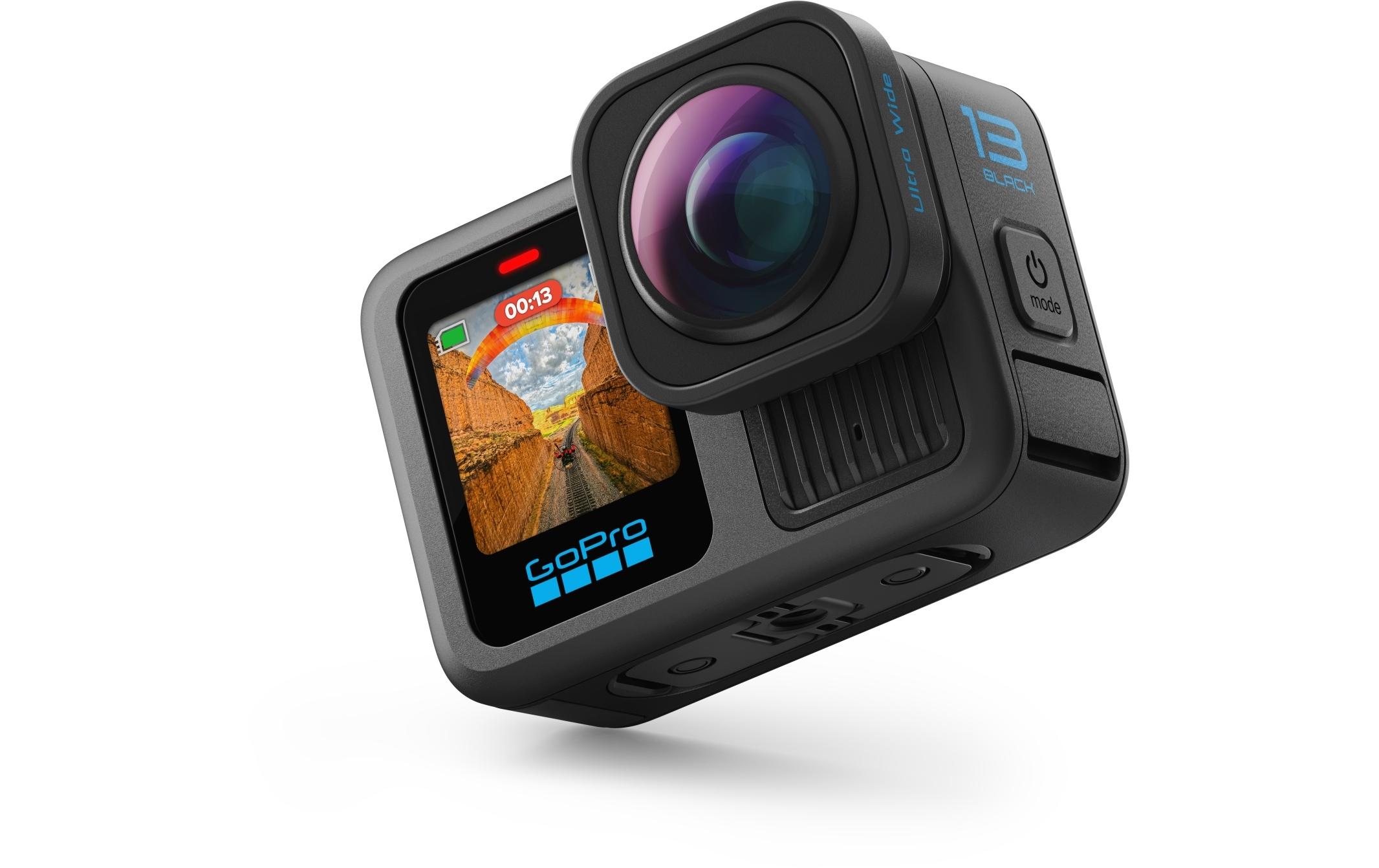 Actionkamera HERO13 Black Ultra Wide Edition<br>Die ultimative Action-Kamera mit Ultra Weitwinkel-Objektiv