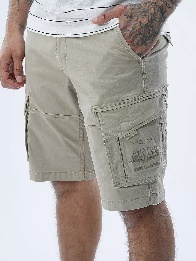 PME LEGEND Cargoshorts Regular Fit beige