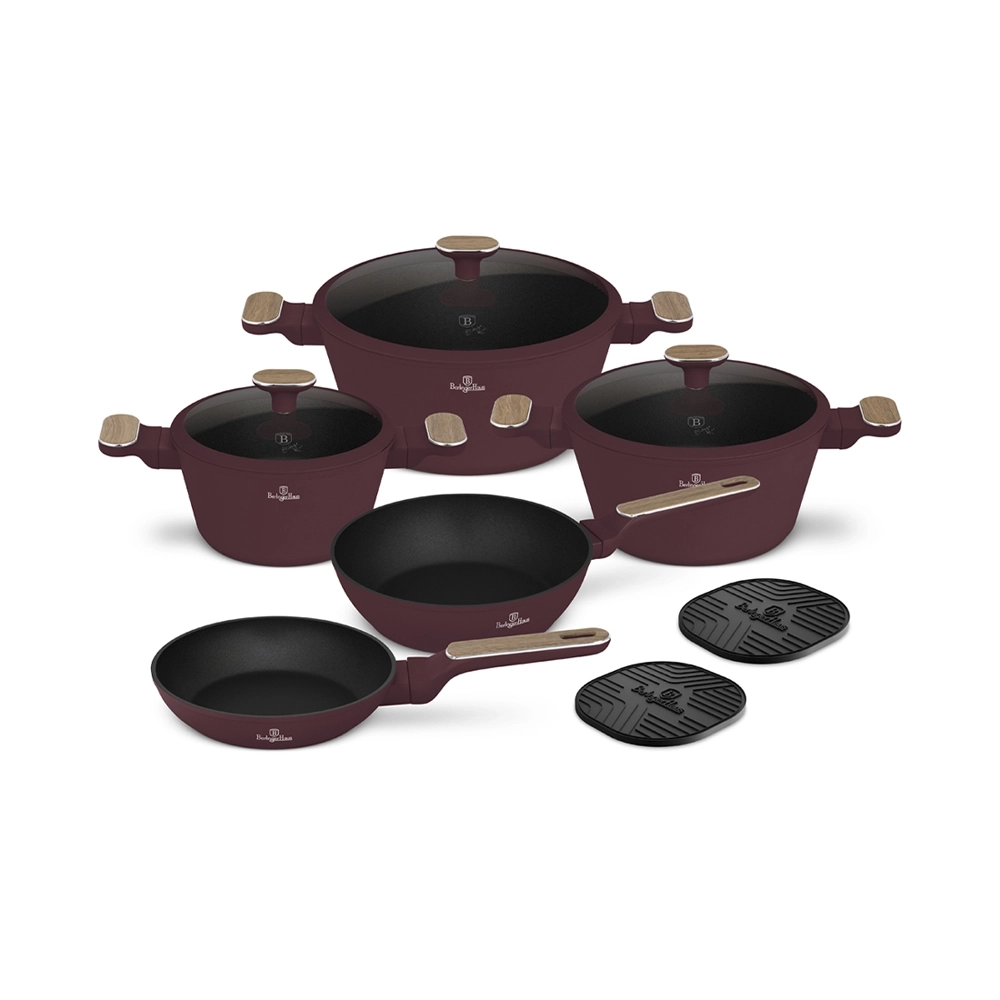 Berlinger Haus 10-teiliges Kochgeschirr-Set Leonardo Nordic Collection
