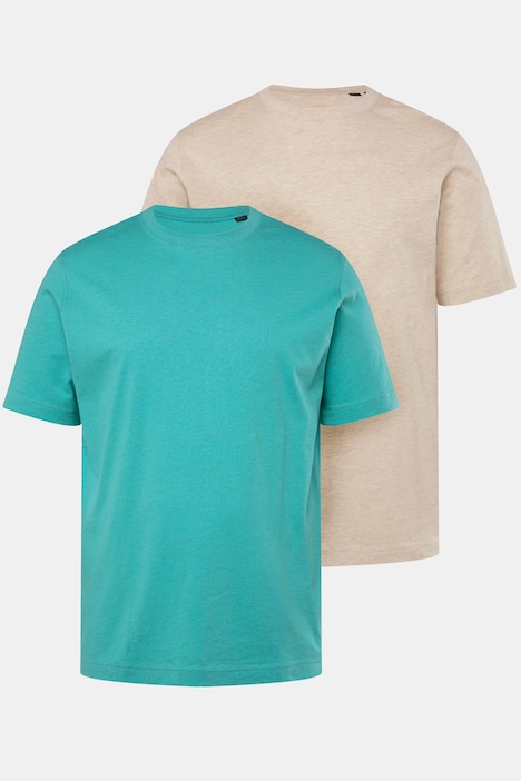 JP 1880 T-Shirts, Basic, 2er-Pack, Rundhals, bis 8XL