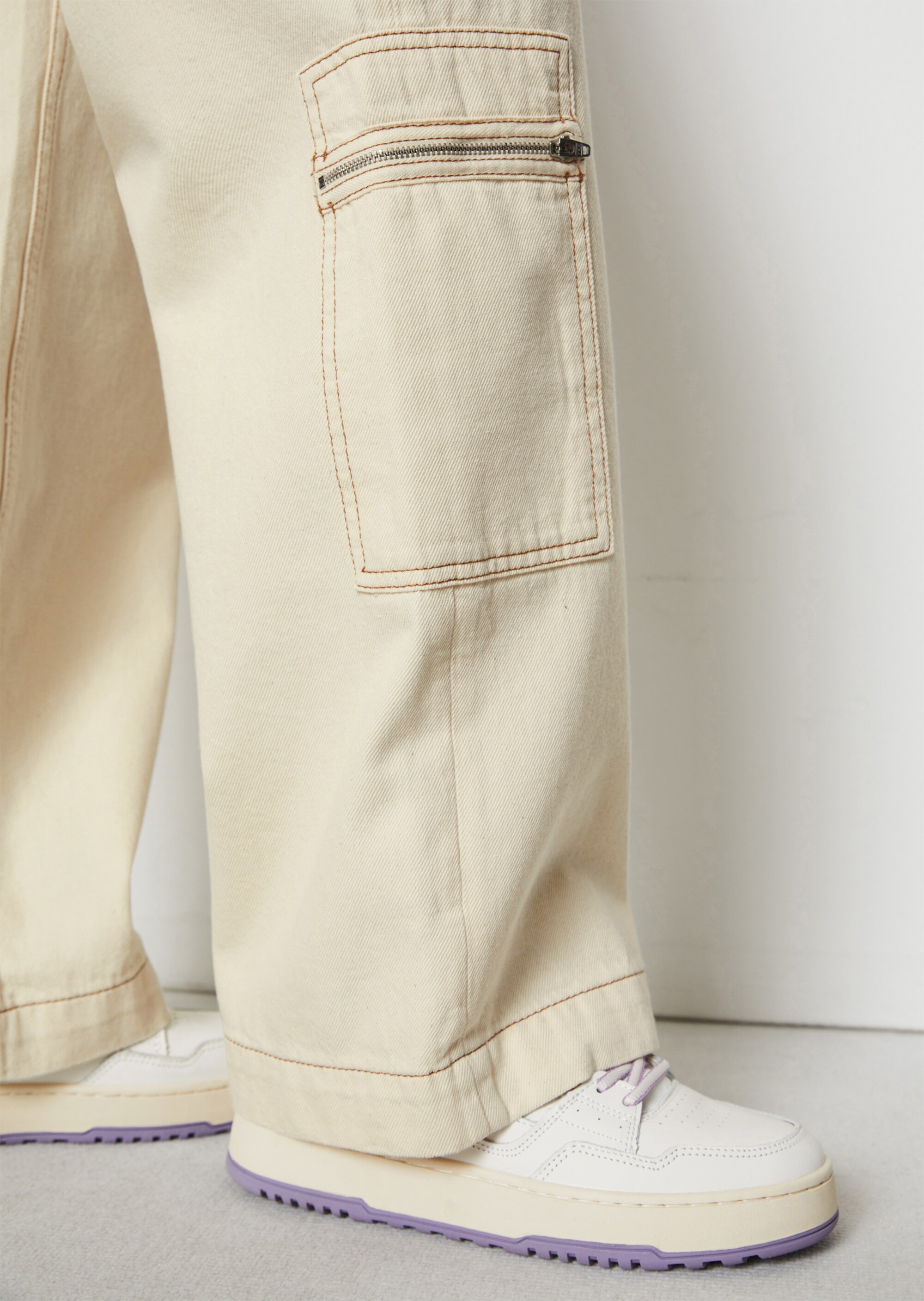 Jeans Modell TOMMA wide high waistaus Organic Cotton-Lyocell-Mix