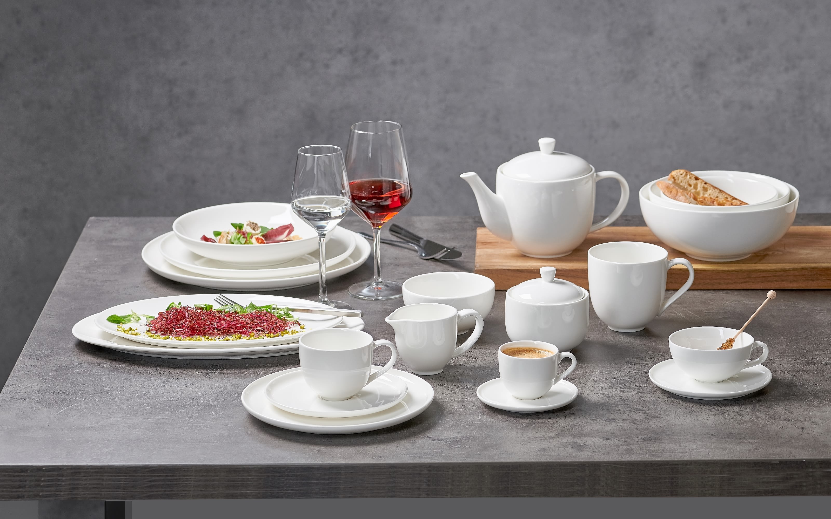 Kaffeebecher Skagen, weiß, 440 ml