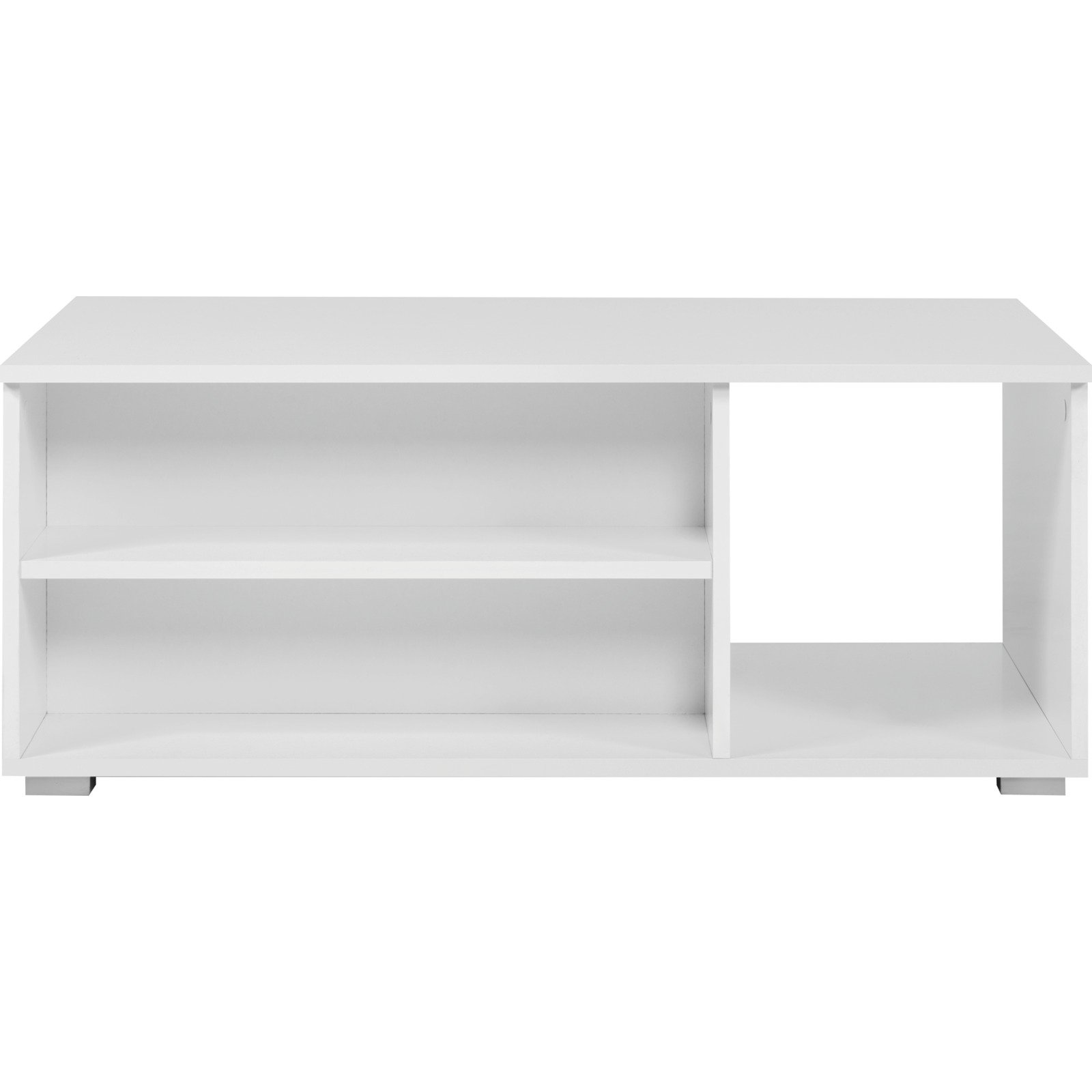 Salontisch Shark Melamin weiss 100 x 40 x 60 cm