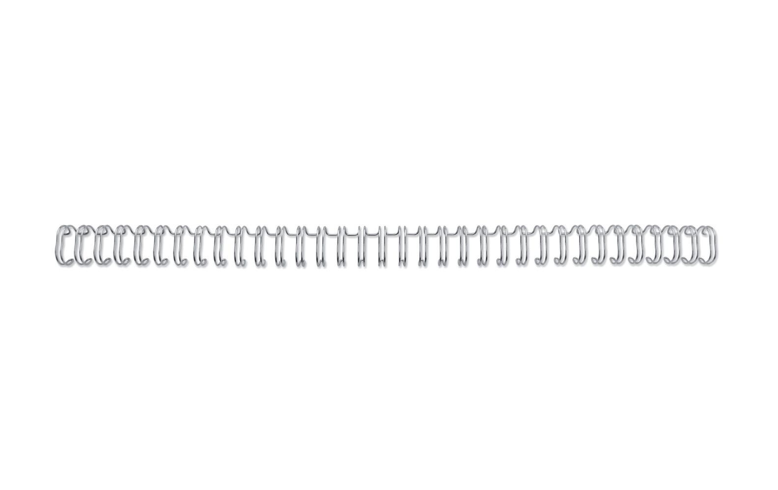 Binderücken WireBind 9.5 mm Silber, 100 StückSilber, 100 Stück