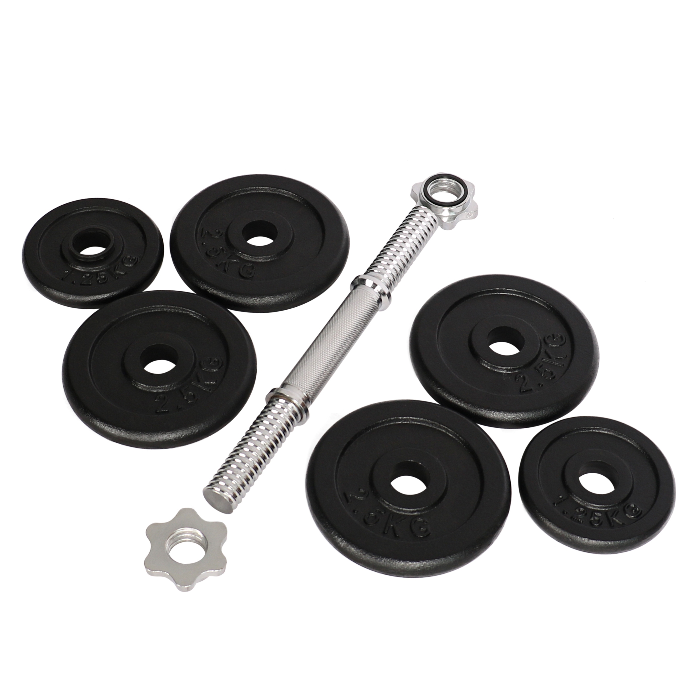 Profi Kurzhantel Gusseisen 2 x 15 kg