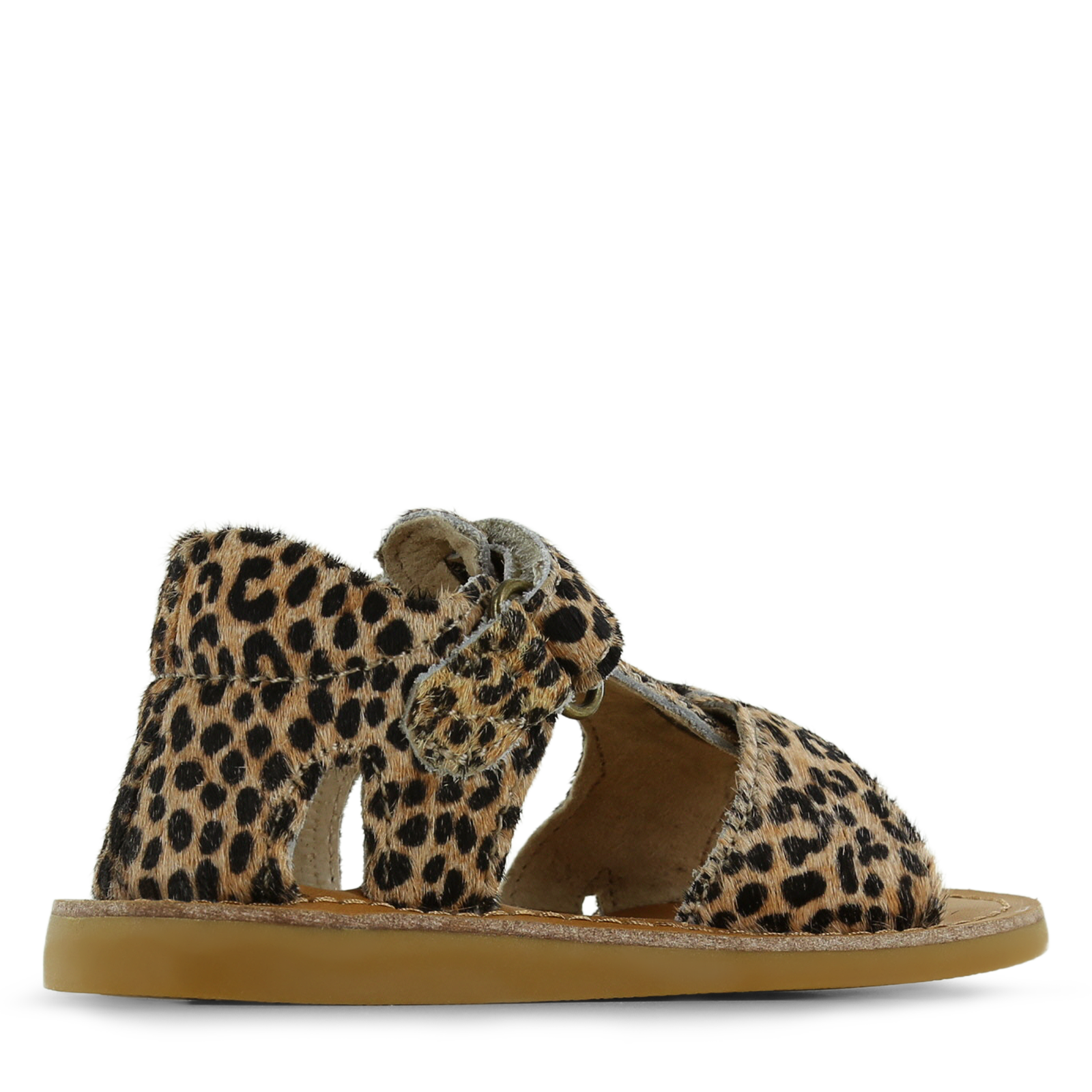 Shoesme panterprint sandaal Microfiber leer, Ponyhair | Meisjes schoenen