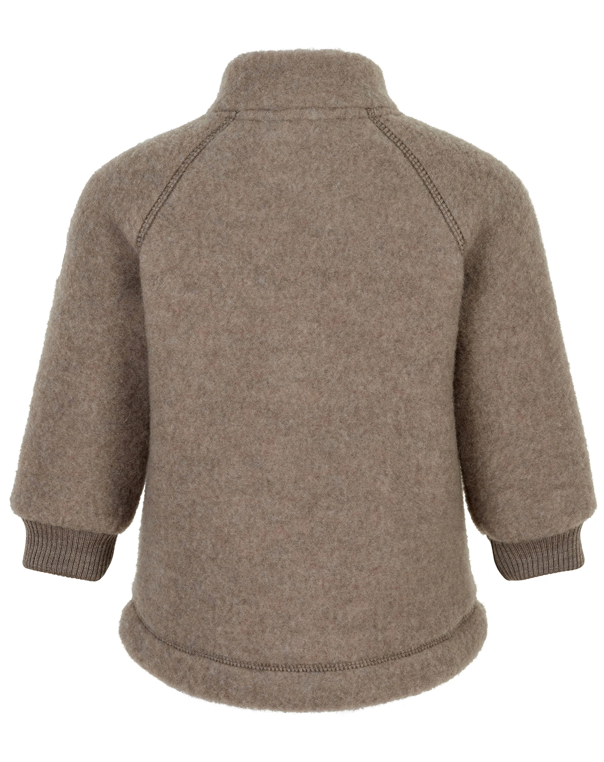 Wollfleece-Jacke MERINO BABY in melange denver