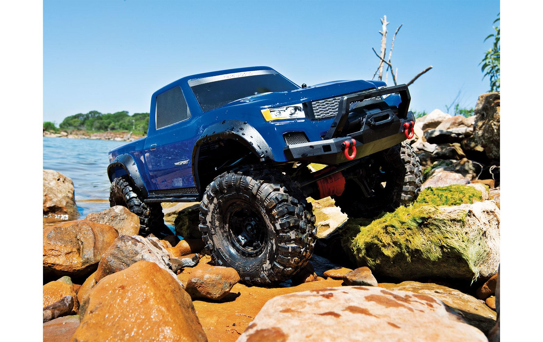 Scale Crawler TRX-4 Sport Blau ARTR 1:10<br>Rockcrawler mit Portalachsen und Pickup Karosserie
