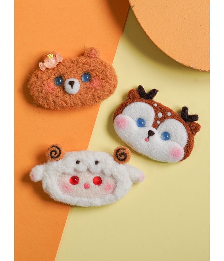 Kneavist - DIY naaldviltset voor dierenhaarclip en broche (verschillende ontwerpen) (alleen Chinese instructies)