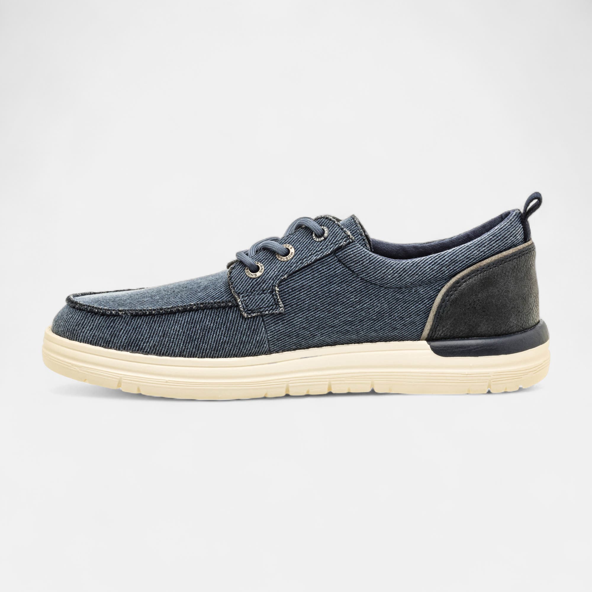 Baskets en toile Homme bleu marine