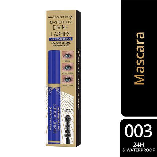 Max Factor Divine Lashes Waterproof Mascara, Sort