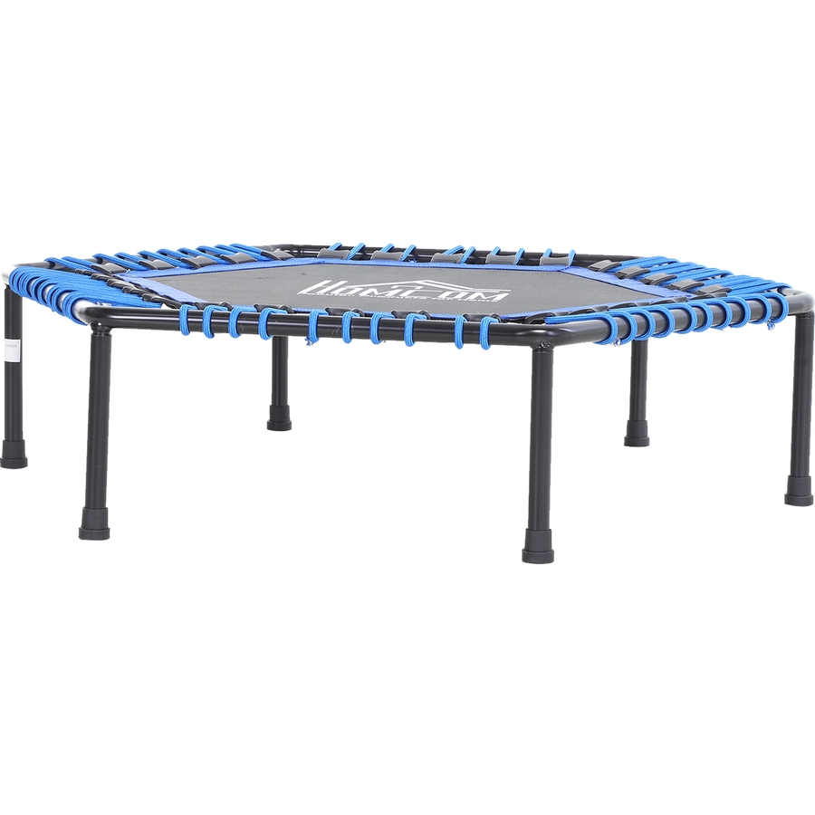 HOMCOM Fitness-Trampolin für Yoga blau