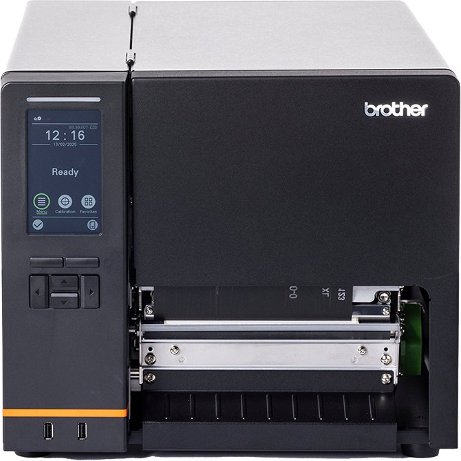 Brother IMP ETIQUETTES TJ-6521TN imprimante pour étiquettes Thermique direct/Transfert thermique Couleur 203 x 300 DPI 304,8 mm/sec Avec fil Ethernet/LAN Wifi Bluetooth