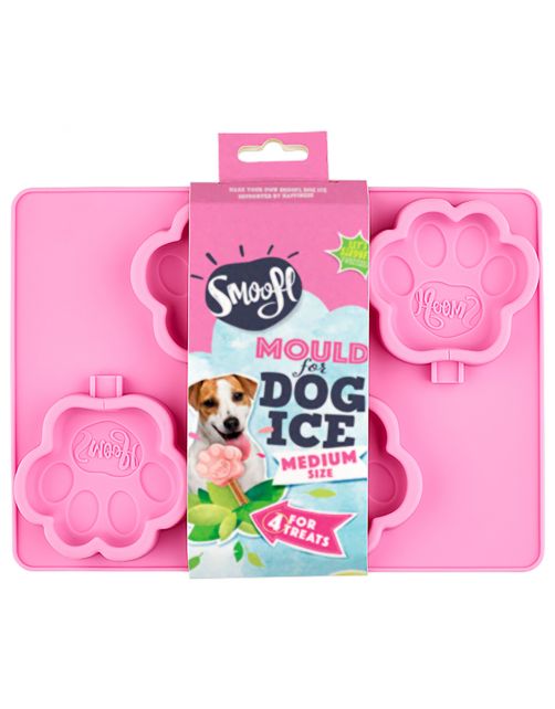 Smoofl Honden Ijsvorm - Hondensnacks - Roze M