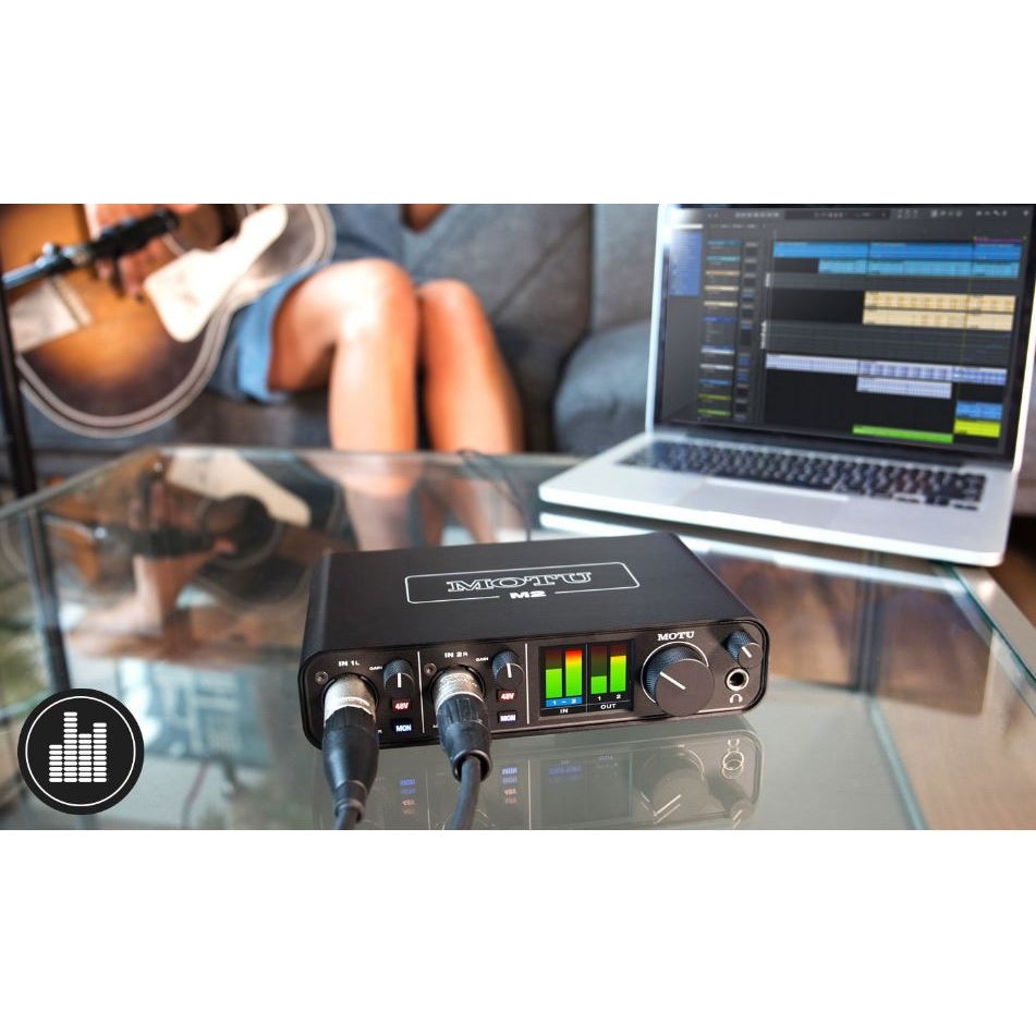 Motu M2 audio interface