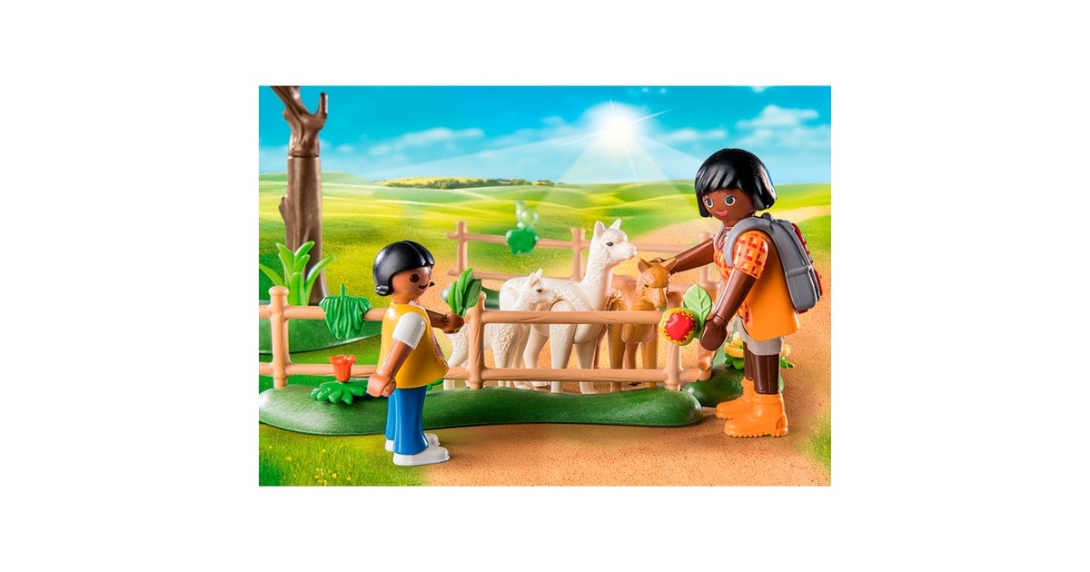 PLAYMOBILCountry - Alpaca wandeling Constructiespeelgoed  (71251)