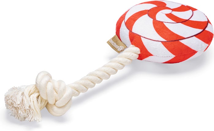 Beeztees hondenspeelgoed kerst lolly 25 x 12 x 5 cm