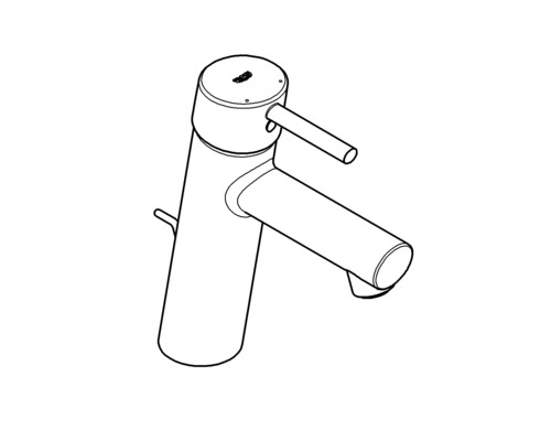 GROHE CONCETTO wastafelmengkraan, chroom 23450001