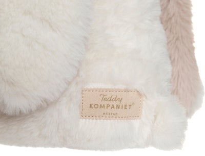 Teddykompaniet Kosedyr Mocca Kanin 34 cm, Creme