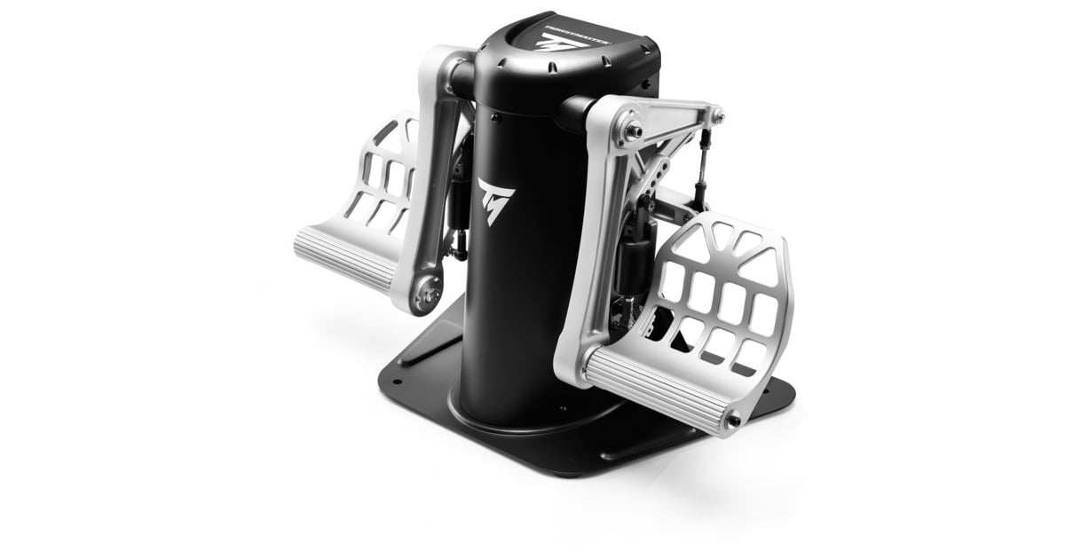 ThrustmasterTPR Pendular Rudder Systeem  pedalen  (Zwart/metaal, Pc)