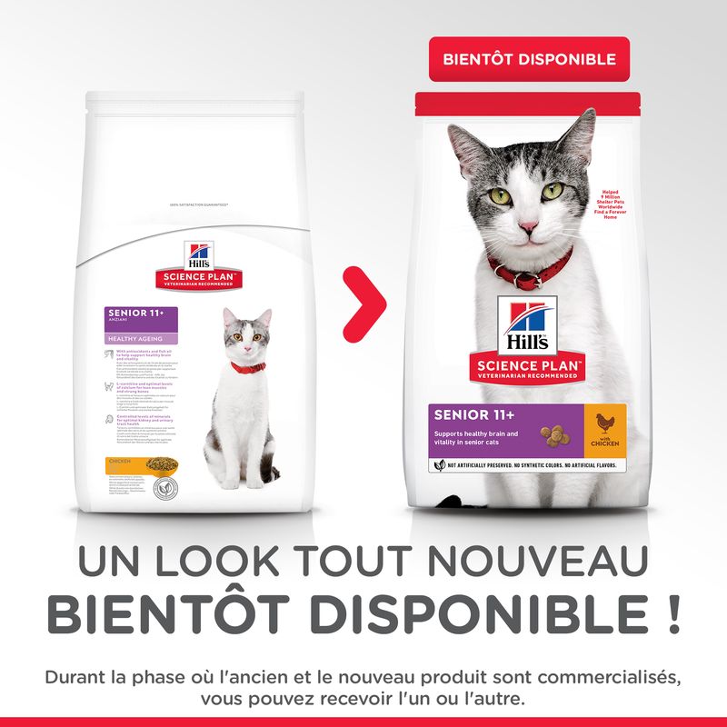 Hill's Science Plan Senior 11+ poulet