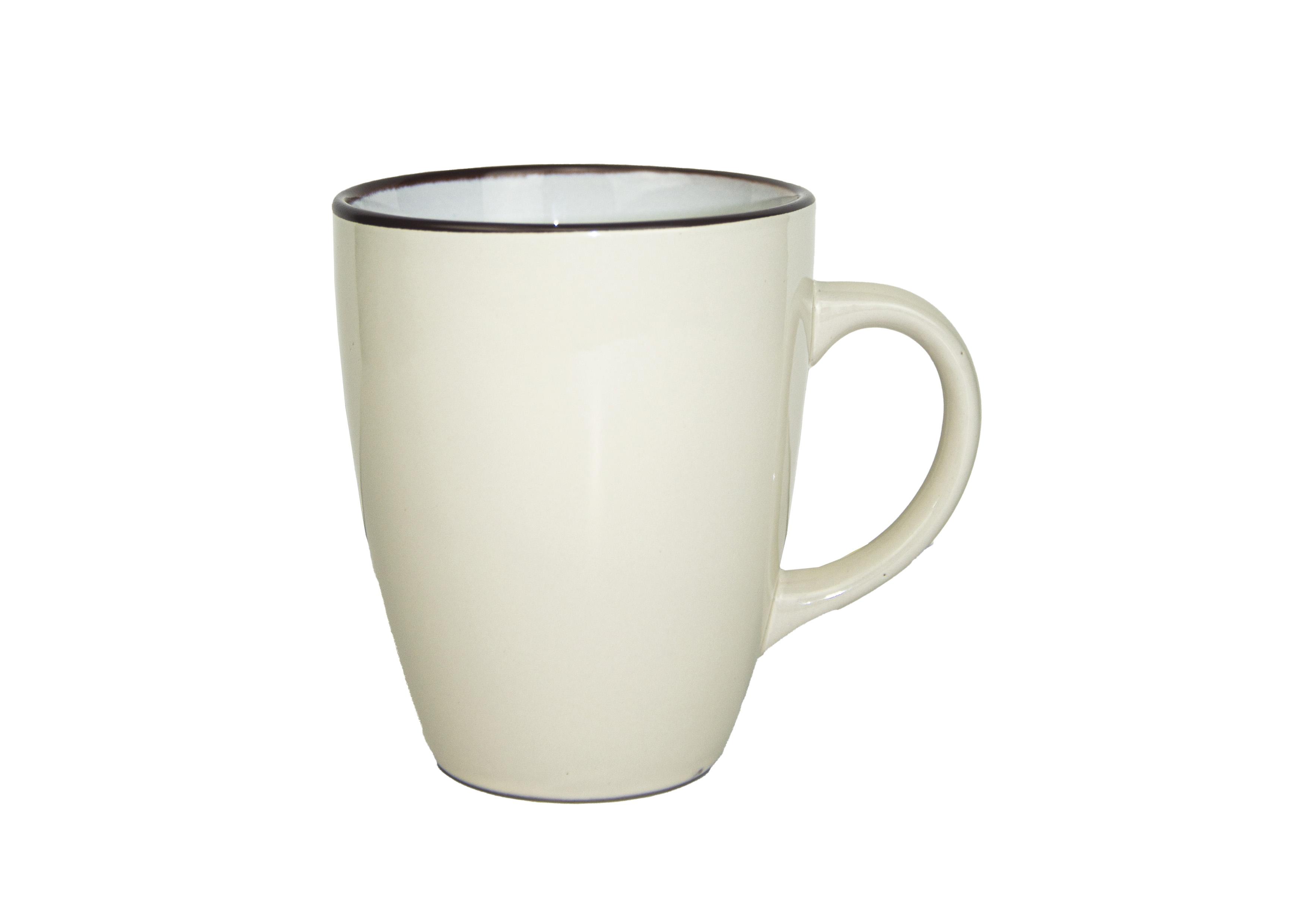 MUG BOMBE ORION BEIGE 30CL GRES