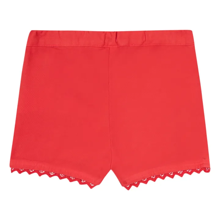 Tartine et Chocolat Short Broderie | Rouge