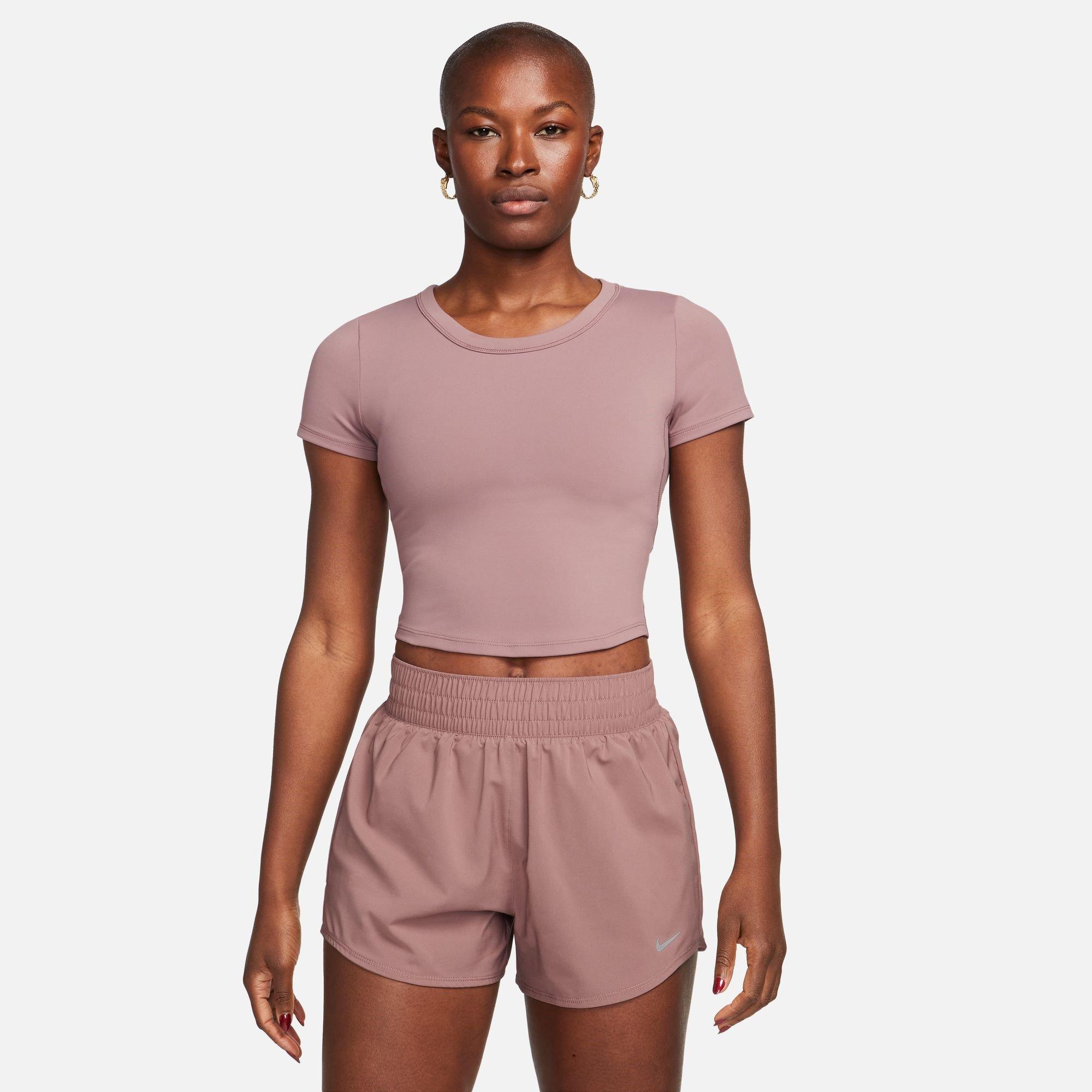 Nike One Fitted Womens Dri FIT Short Sleeve Top